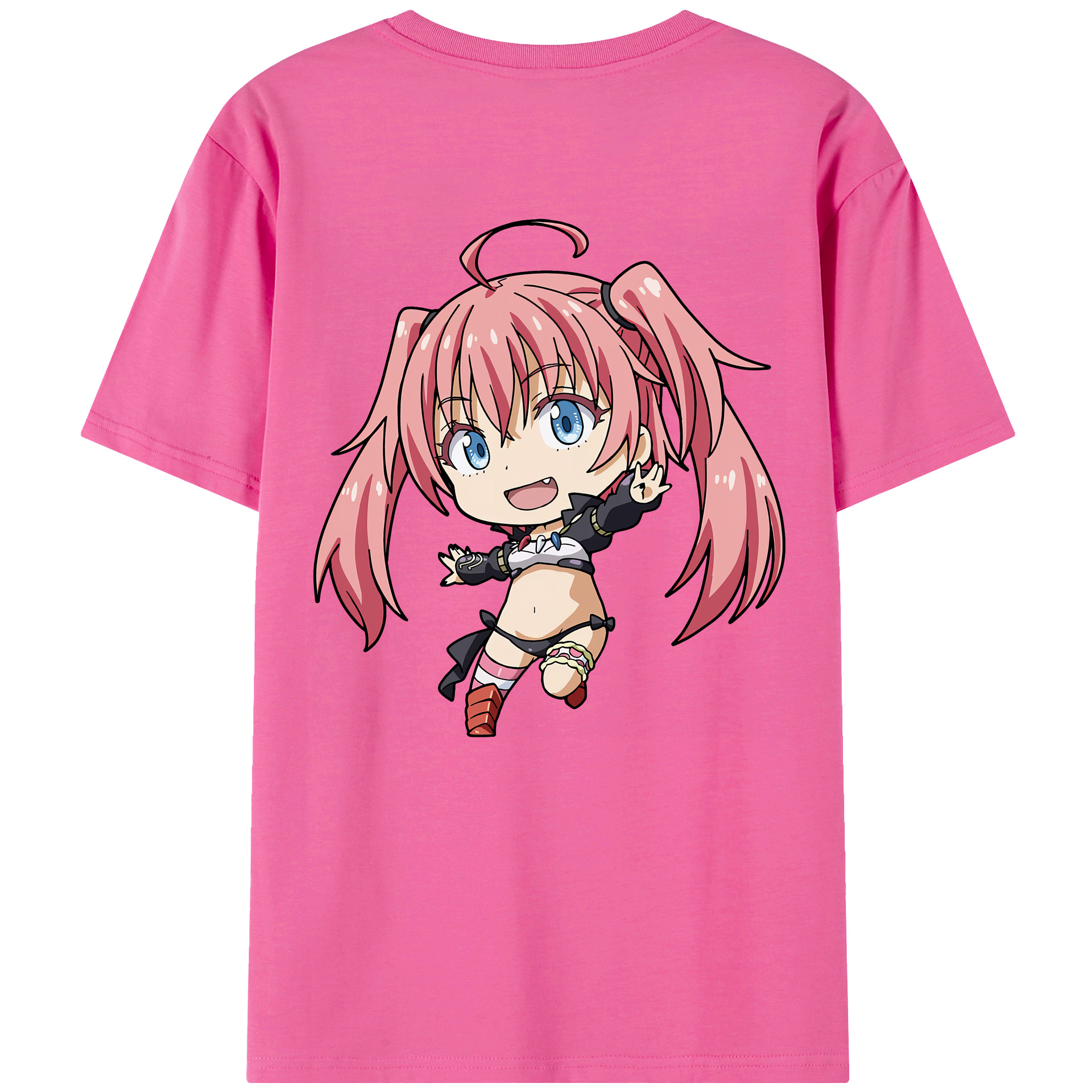 （画像用） 転スラ Regarding Reincarnated to Slime レディース半袖Tシャツ(バックプリント)